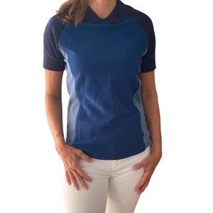 Lacoste - Cotton Pique Polo Size 36/4 Blue